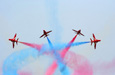 The Red Arrows Gypo break maneuver