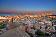 Sunset in Corfu old town