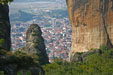 Kalampaka city view from Meteora