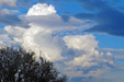 Cloud formations after a storm in Athens